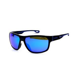 NEW CARRERA 4018/S BLACK BLUE MIRROR AUTHENTIC SUNGLASSES